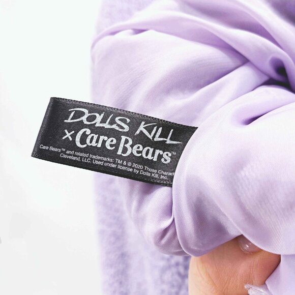 Dolls Kill x Care Bears Magic Warm Fuzzies Oversized Hoodie - Picture 9 of 9